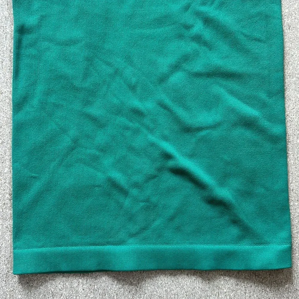 NWOT Free People V-neck Soft Stretchy Fitted Cami Tank Top Bra in Green XS/S
